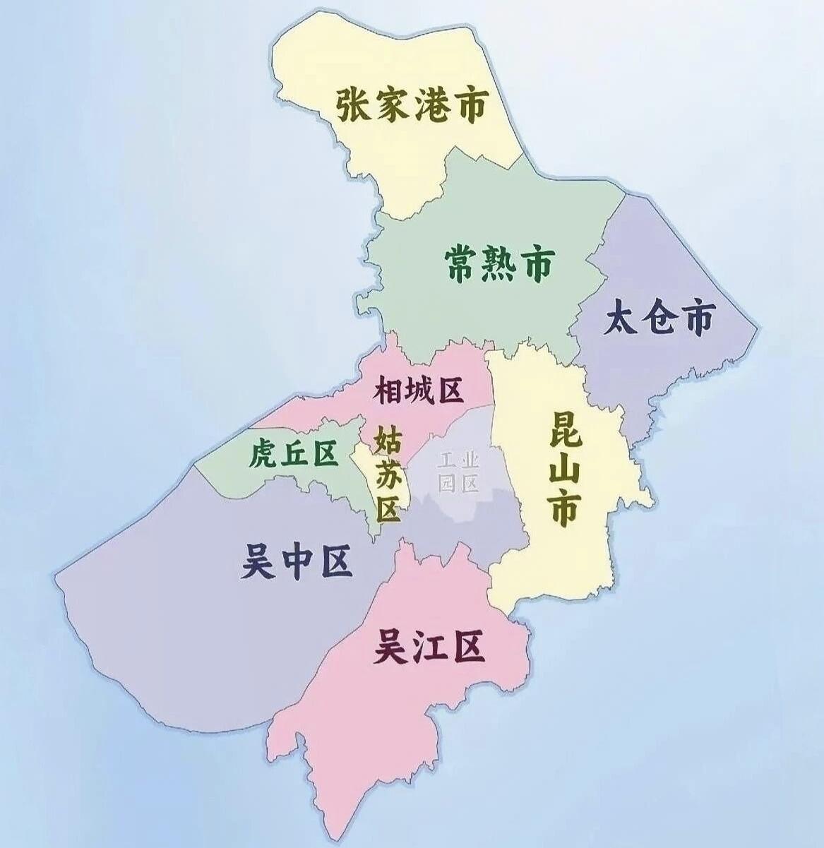 别看苏州一向比较低调，可实力一点也不俗。苏州下辖的县区更是实力出圈，昆山被称为“