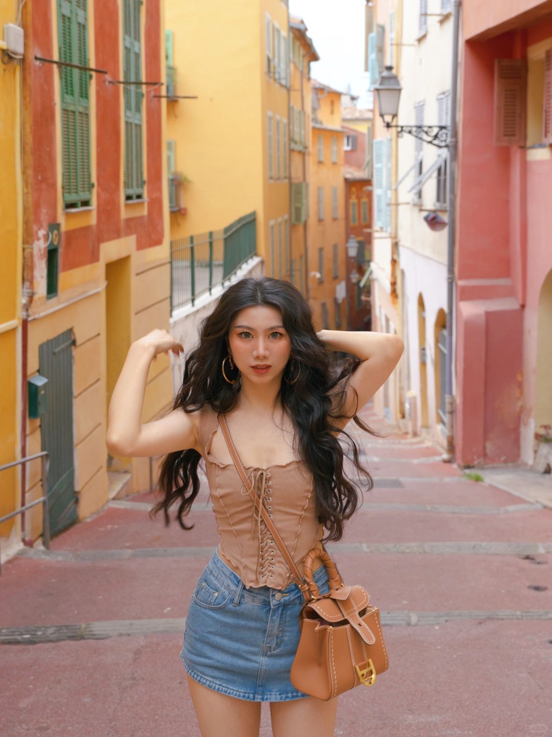 尼斯美拉德穿搭｜旅游穿搭日记day1🧳👢🤎🥐