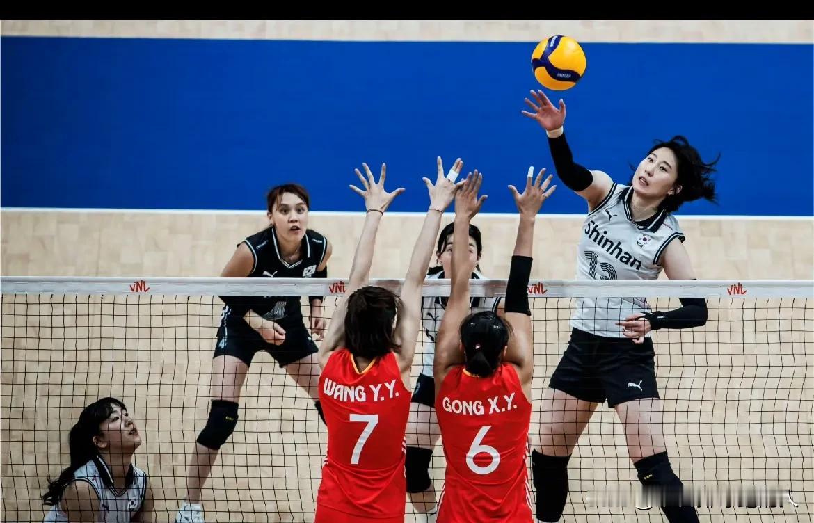 #世界女排2024VNL# 
巴西里约热内卢站，中国女排3比0韩国女排(25-1