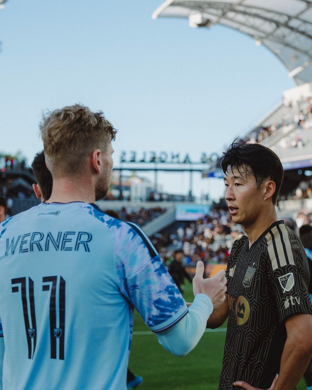 孙兴慜和维尔纳，两位热刺旧将在美职联相遇。热刺MLS