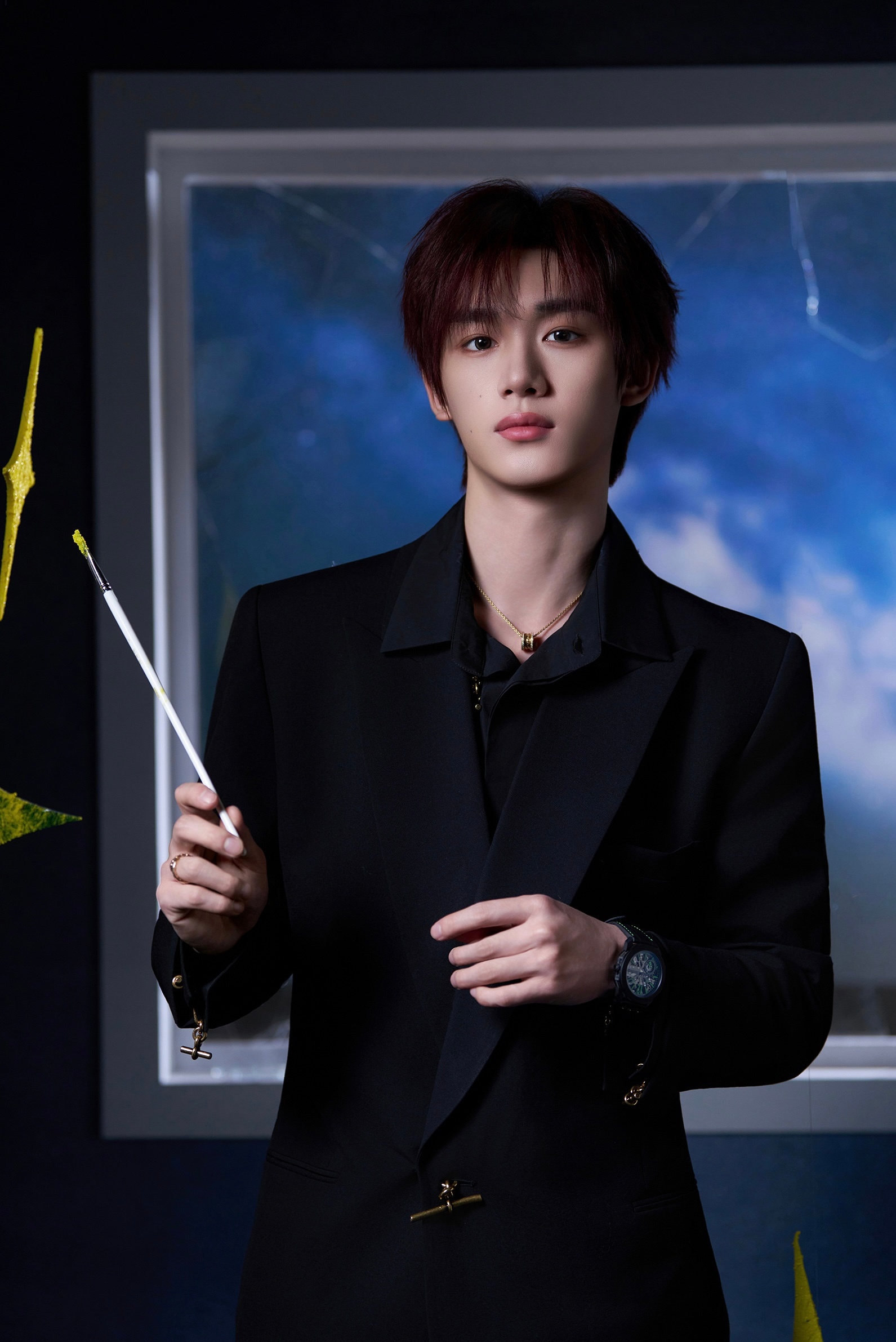 丁程鑫 × 微博之夜 今日微博之夜造型 Look，身穿BALMAIN 2026早