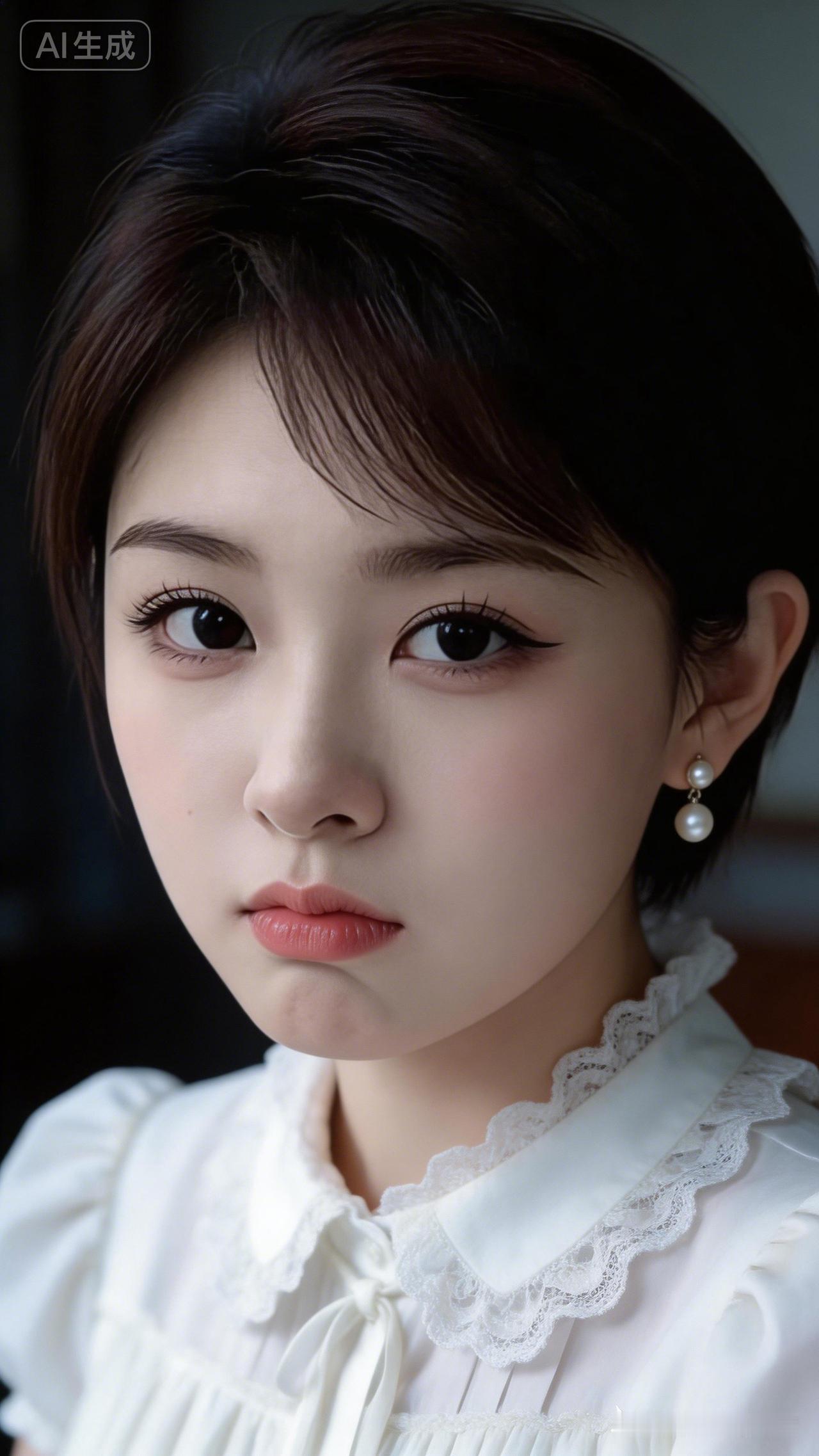 温柔少女风，清新自然，甜美可人！