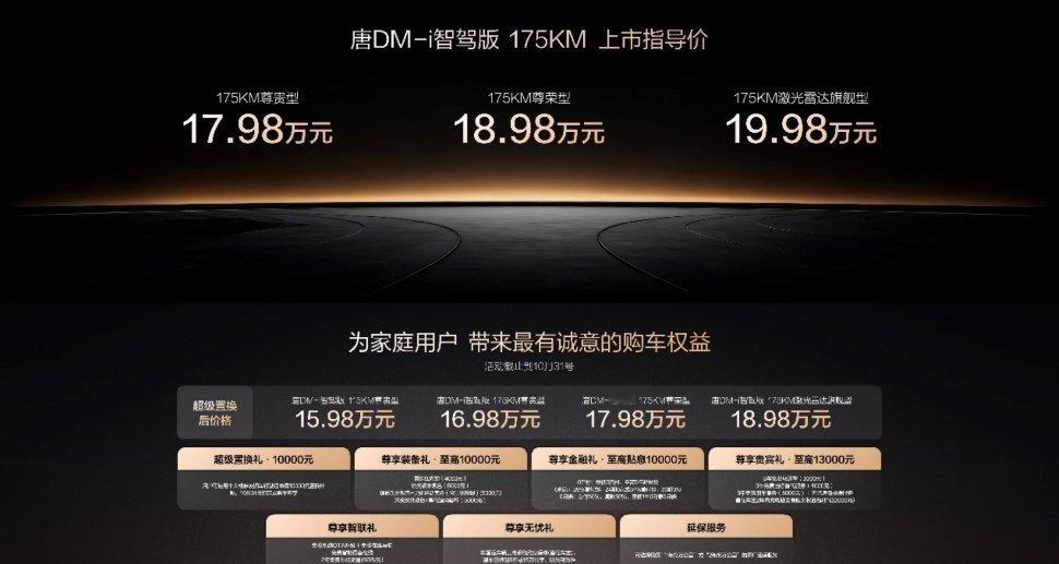 前一段时间发布的比亚迪唐DM-i智驾版，真的可以说是实力场景大升级家用车首选，它