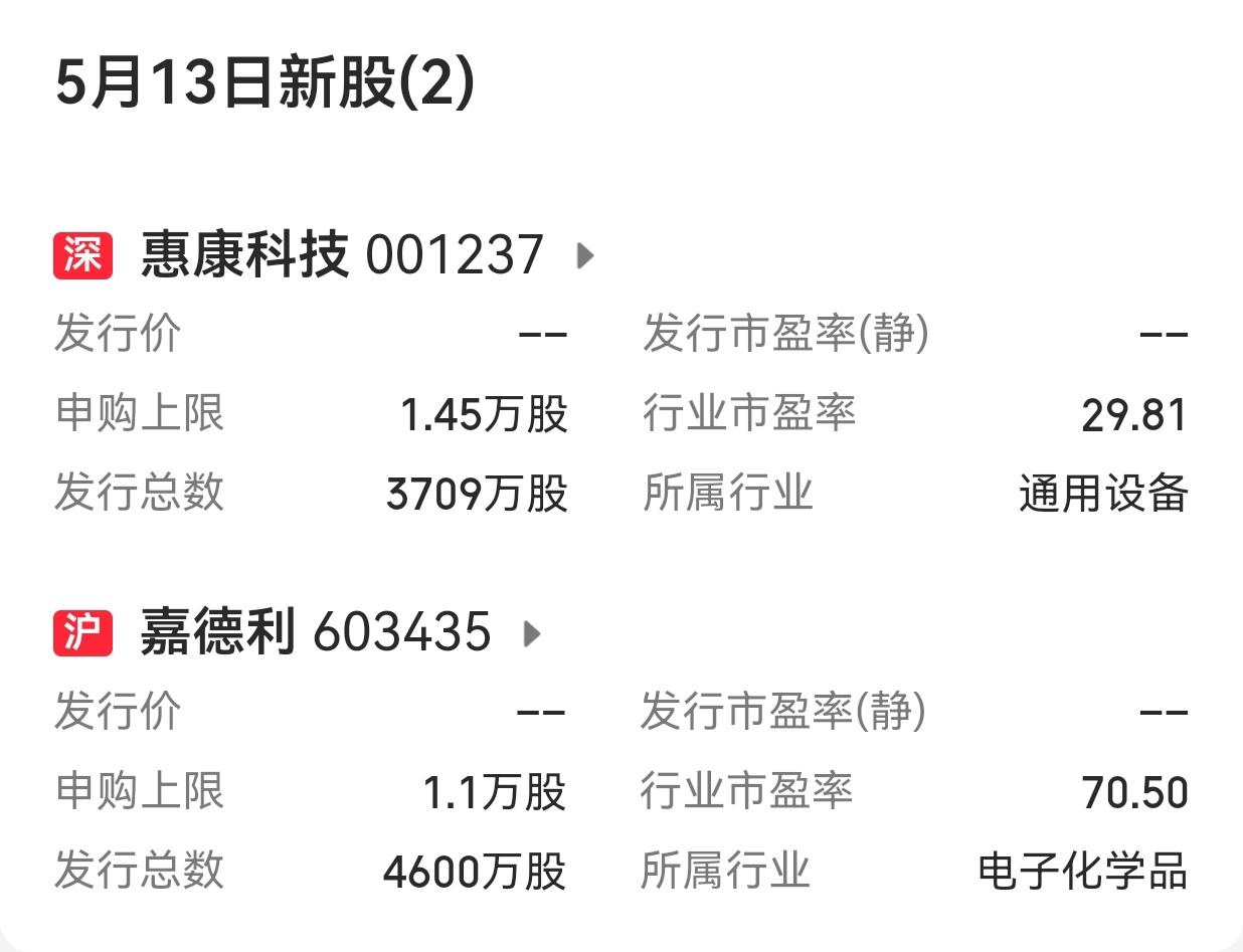 【下周市场有两只新股发行】

        下周（2026年5月11日至5月1