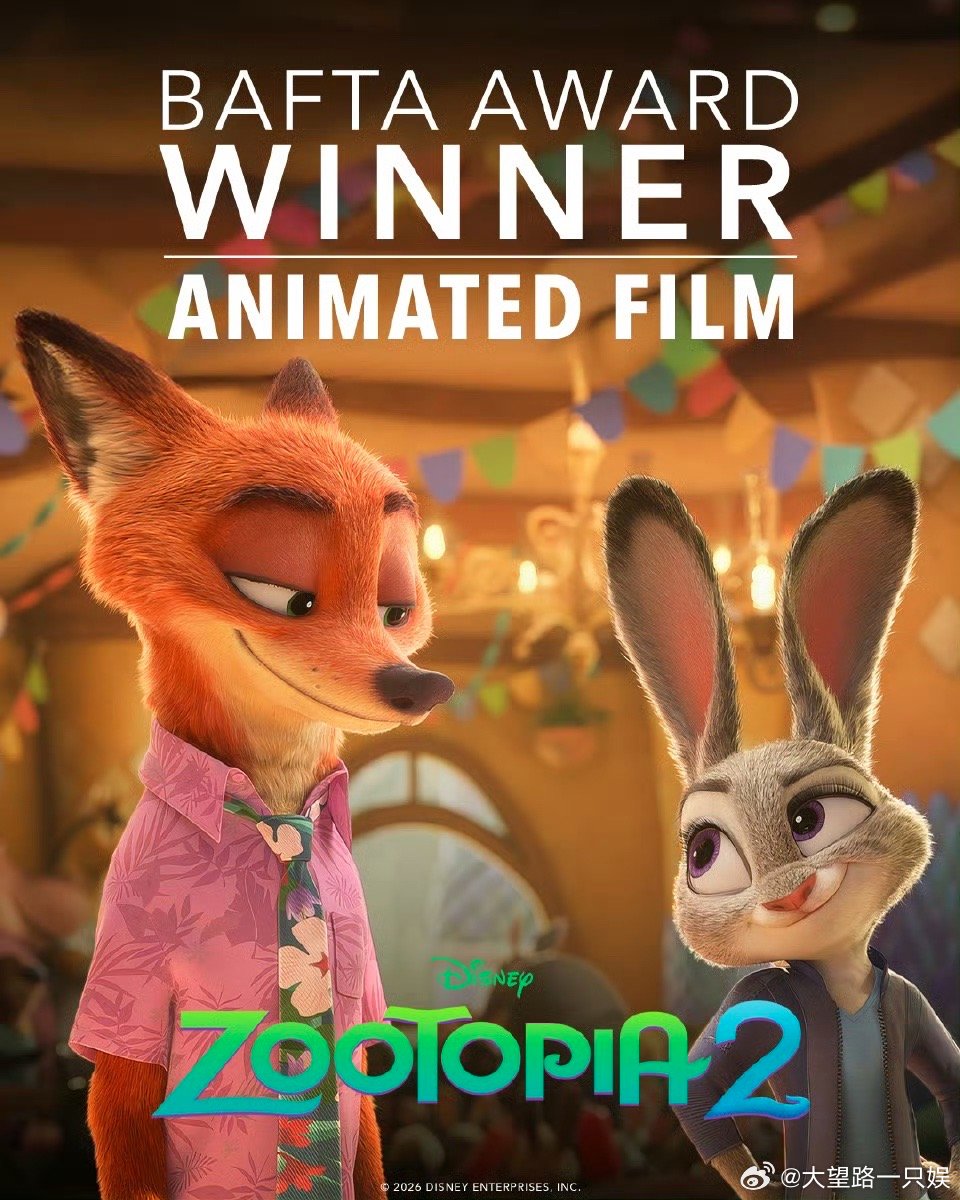 疯狂动物城上映十周年十年前的今天，《疯狂动物城》带着“Anyone can be