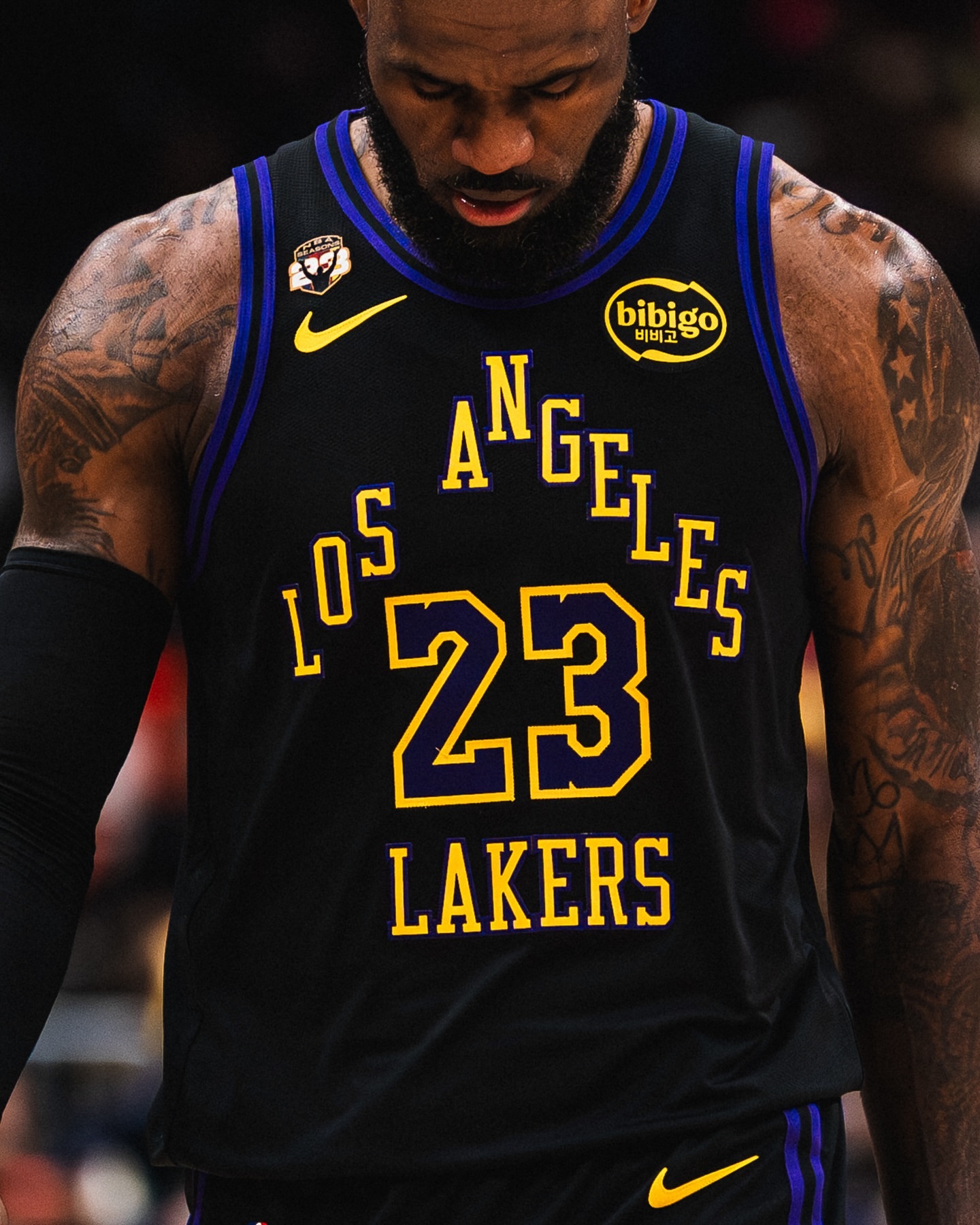 Courtside with the King 👑詹姆斯洛杉矶湖人