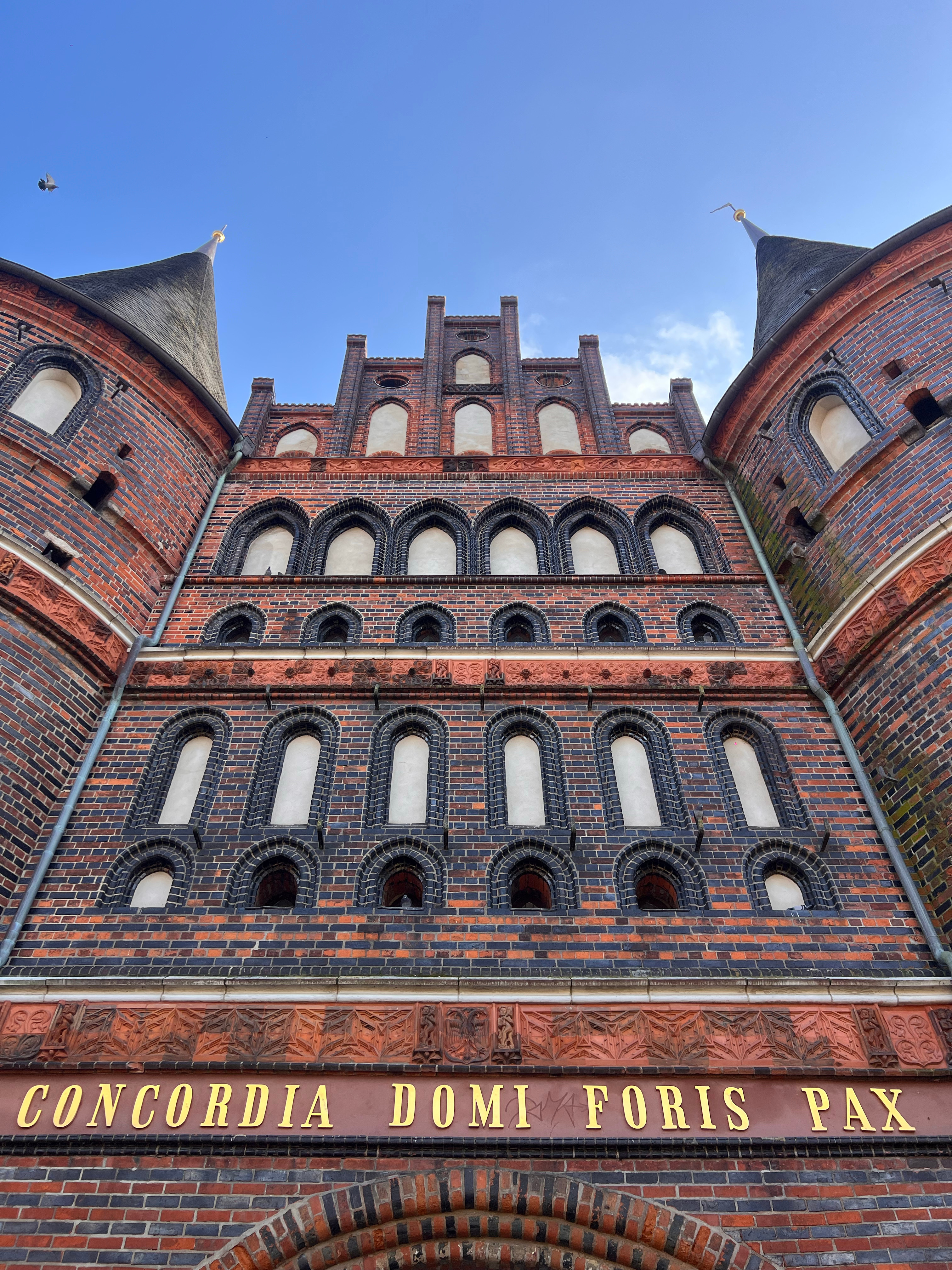 在Lübeck遇到了好天气。18欧买了个吕贝克博物馆日票（Day Pass），7