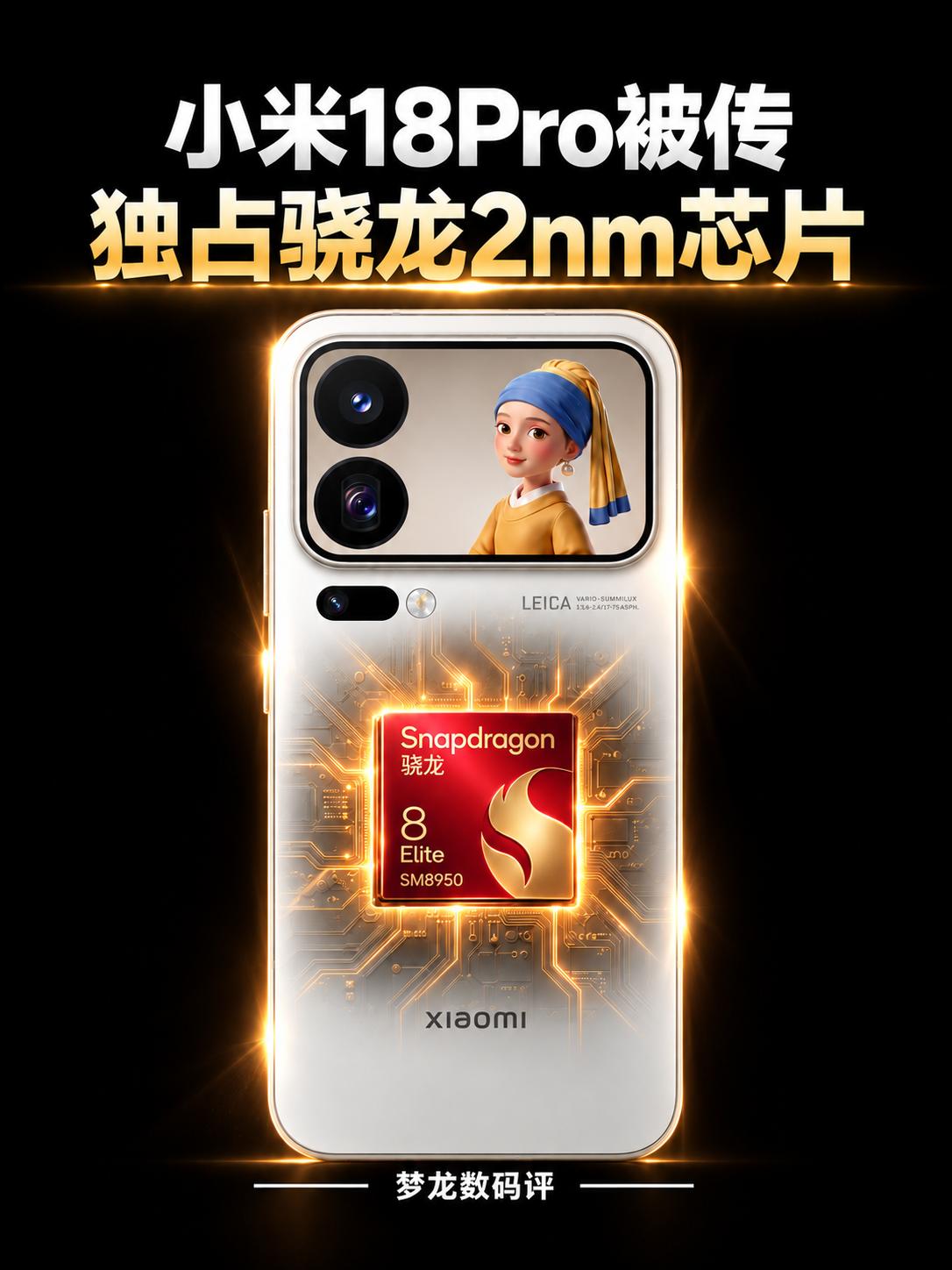 小米独占高通2nm？荣耀、iQOO怎么办！
高通下一代2nm旗舰芯片传闻汇总📱