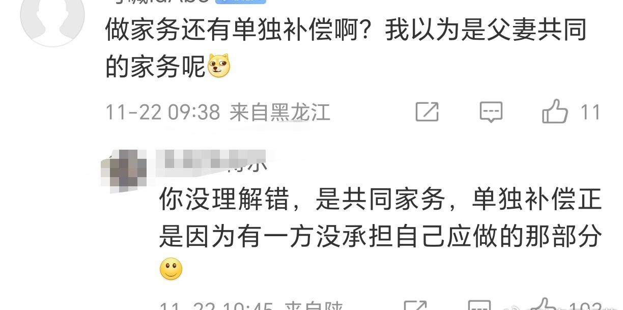 93年结婚，四个孩子均成年……
说明这个主妇岁数不小了，居然也知道申请家务补偿，