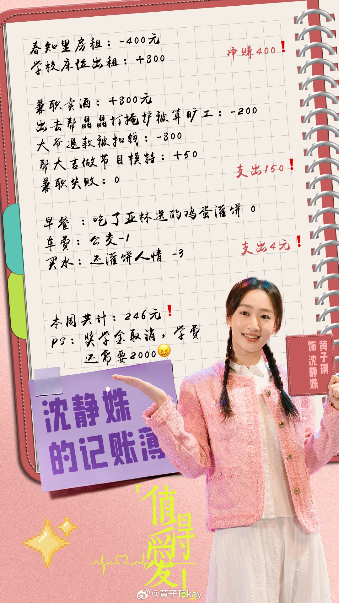 值得爱  打工打工，钱包空空🫠…… ​​​