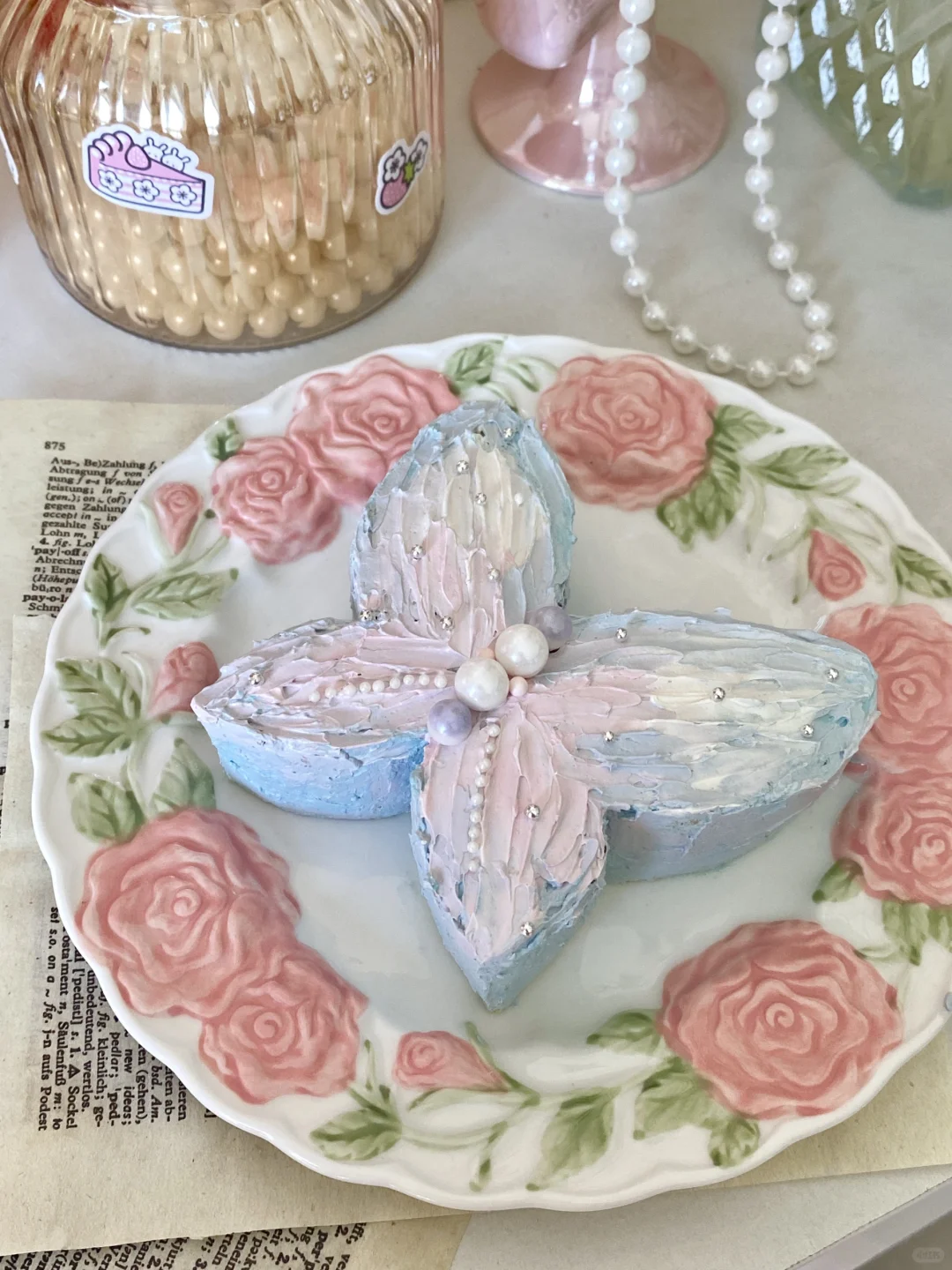哦吼~郑州也有DIY🦋蝴蝶小蛋糕啦！！！