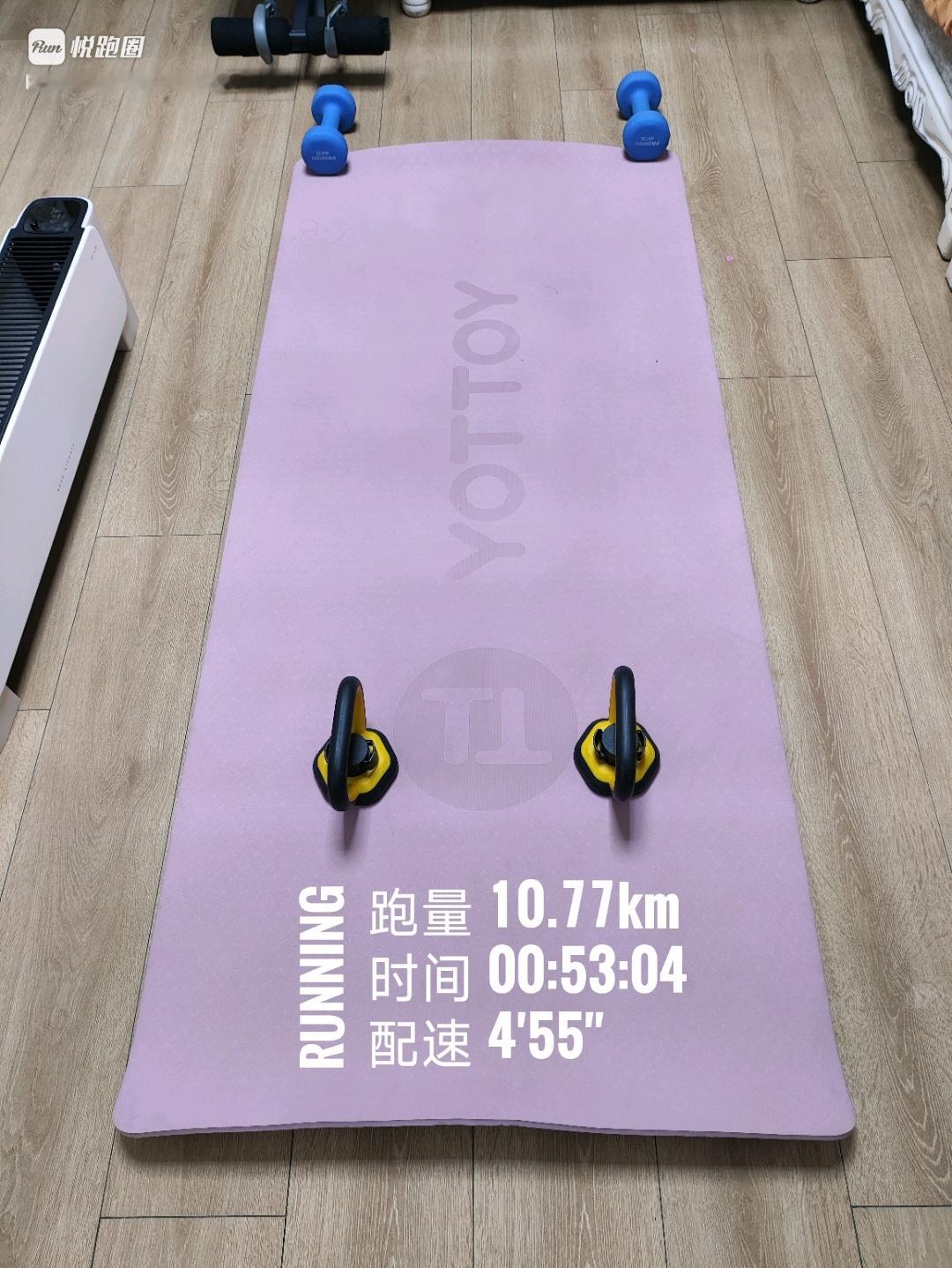 仰卧起坐5组110，支架俯卧撑5组110