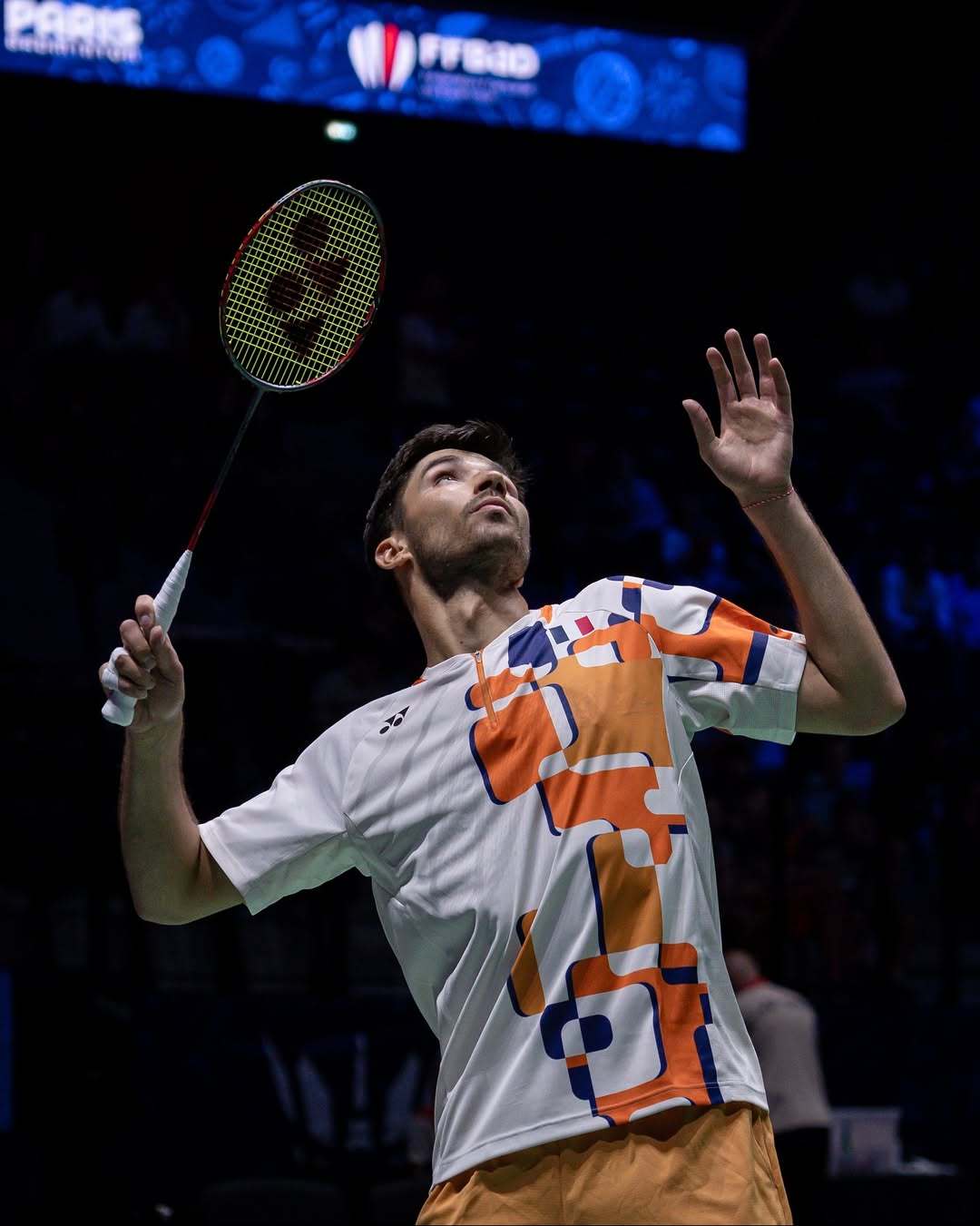 大波波夫🇫🇷 21-11、21-10 🇮🇳拉克什亚下轮：翁泓阳🇨🇳 