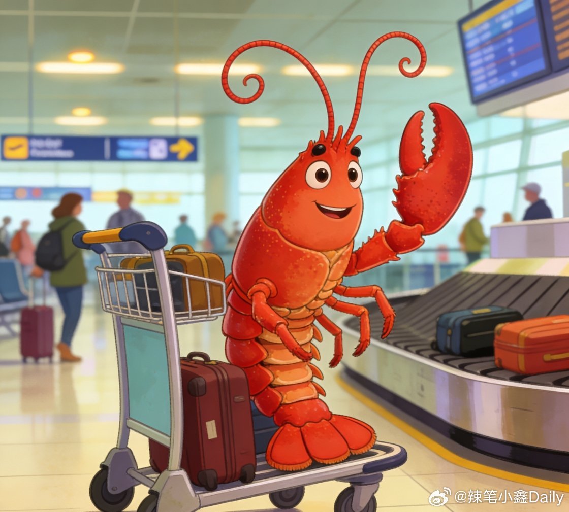 国内首个用上龙虾的候机厅深圳机场候机厅变养虾场宝子们，谁懂啊，现在ai真有点东西