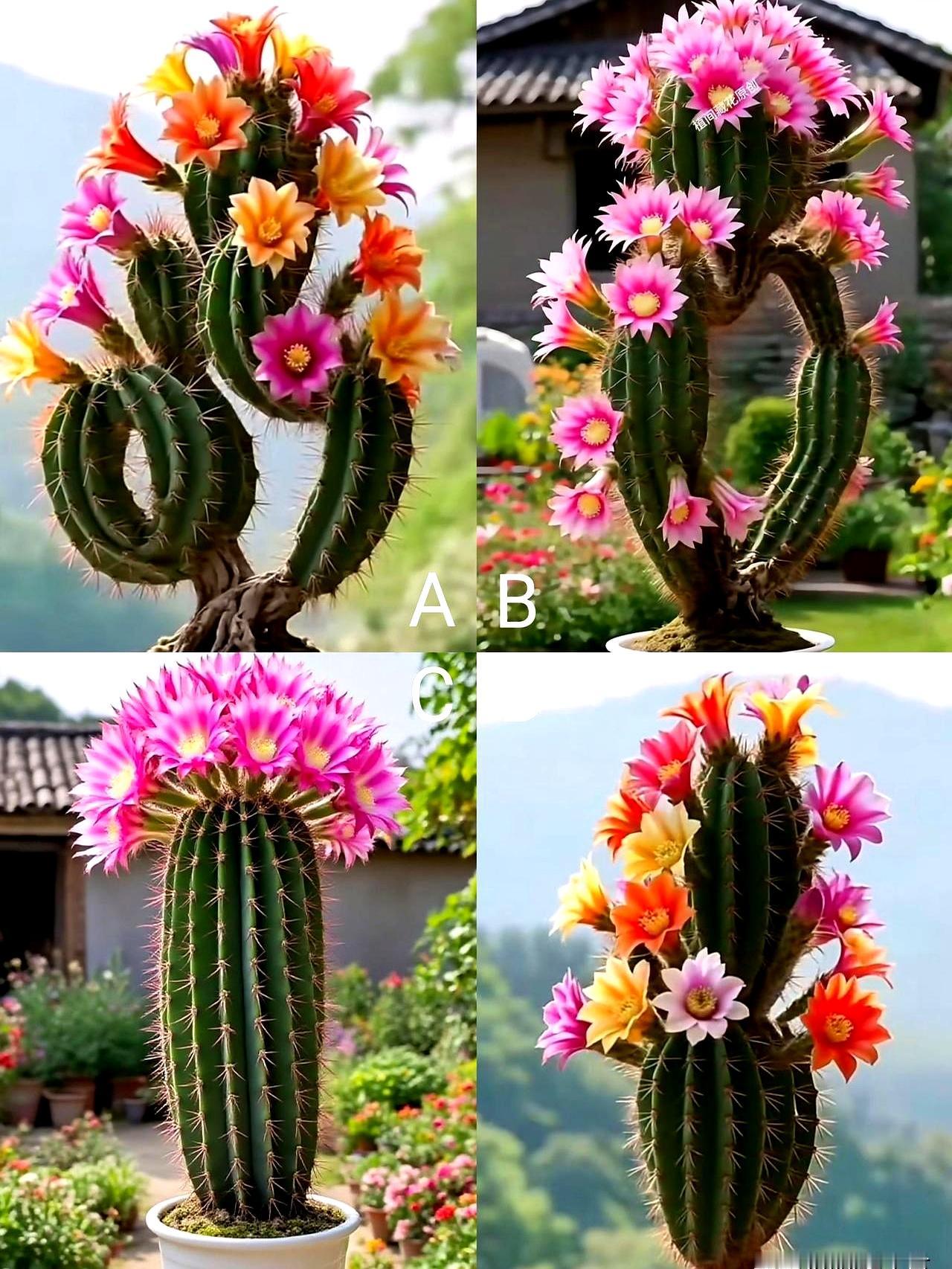 最近四幅图的选择测试刷屏，评论区吵翻了天。
有人选图1：“果然是强撑型人格，看