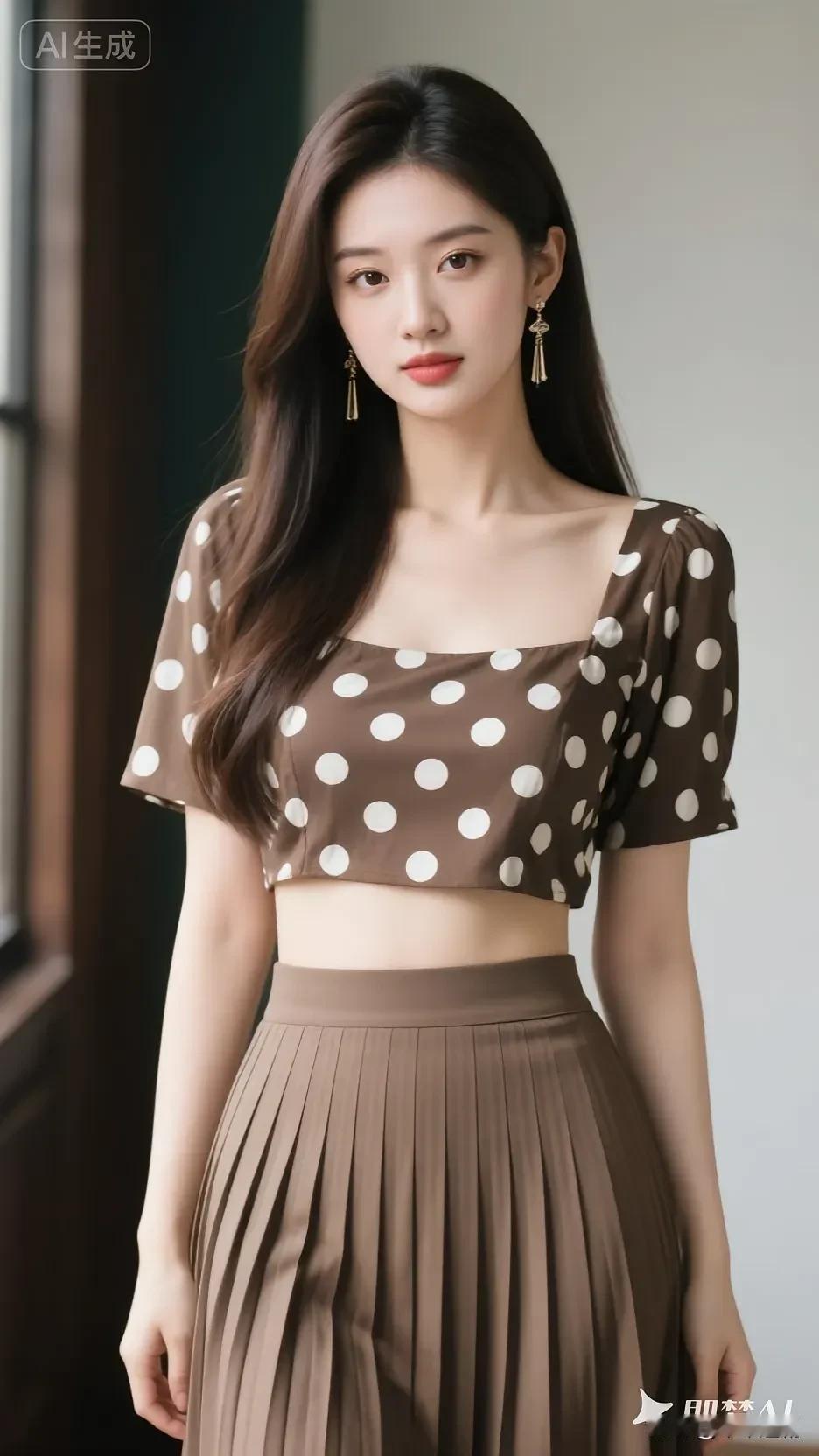 白缎抹胸礼裙衬着纯黑背景，蓝宝石饰点缀揉出华贵又甜美的晚宴氛围感💎
白色缎面裙