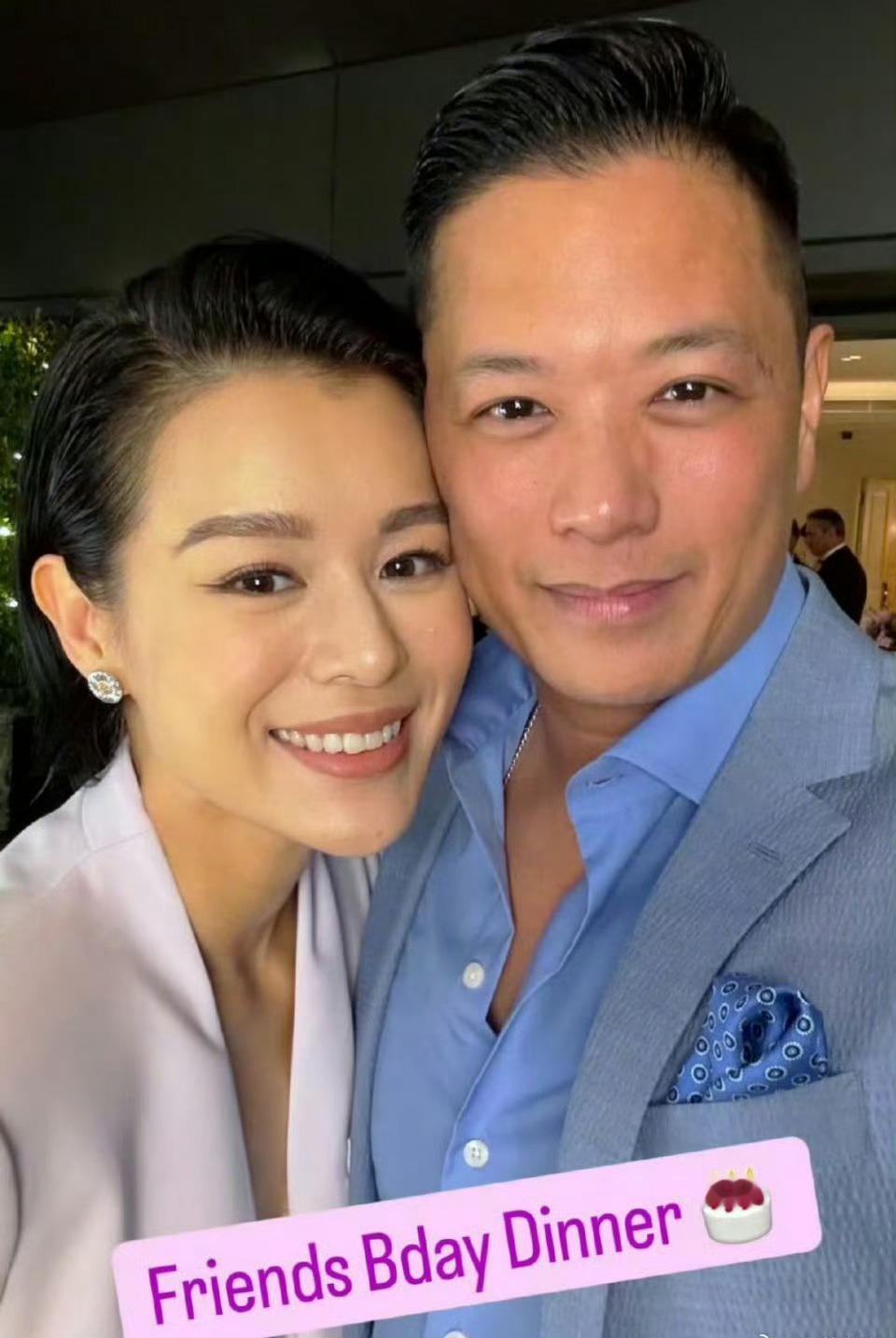 胡杏儿强调与老公关系不变胡杏儿再次为老公发声：夜店搂抱美女纯粹是误会，当场好多人