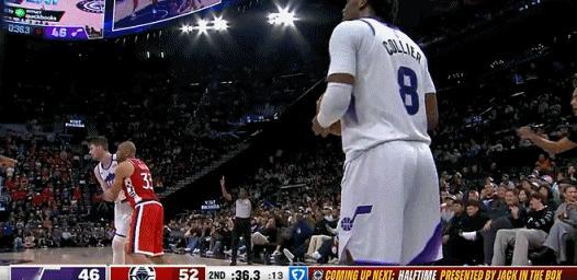 接球横突上篮~！！ 