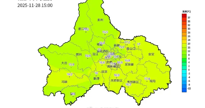 最高19℃，最低仅3℃！下周即将迎来降温