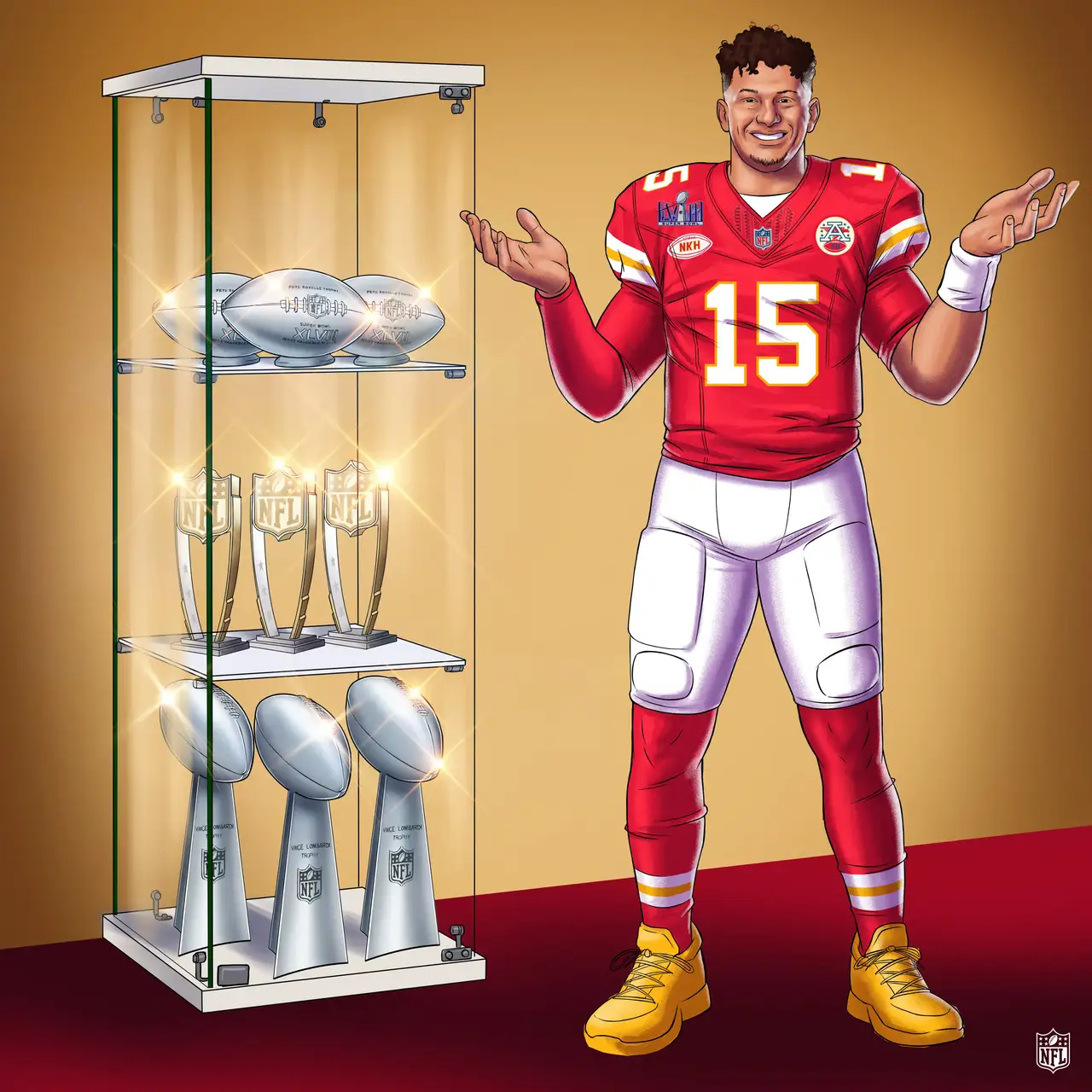 全世界的目光都聚集在了美国超级碗上，28岁的马霍姆斯逆天发挥，带领酋长经过加时以