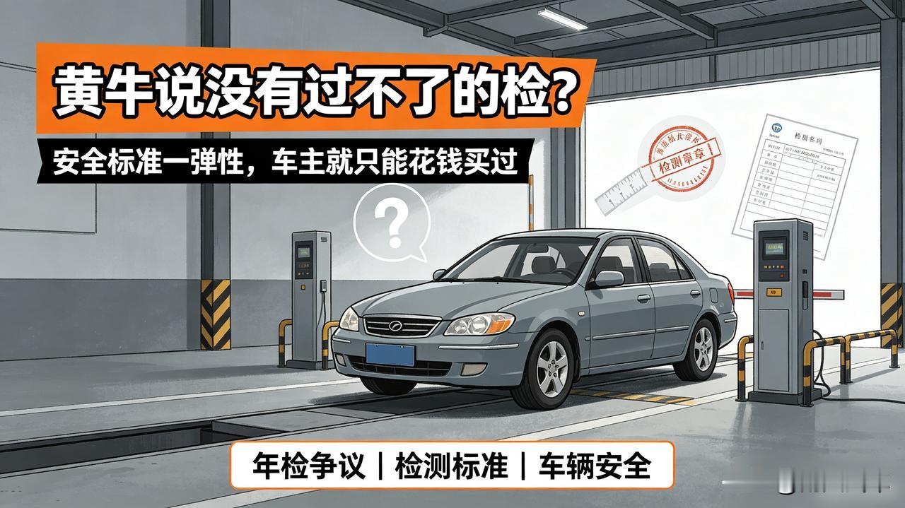 我认识一个黄牛，他说只要是车，没有他过不了的检。

这背后说明啥？说明所谓的“安