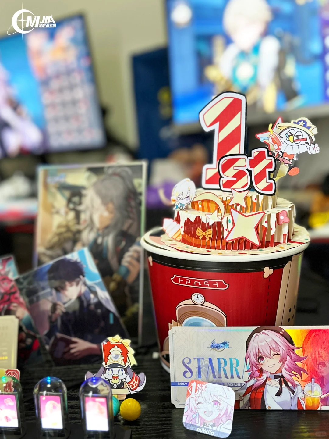 星穹铁道周年手工小蛋糕