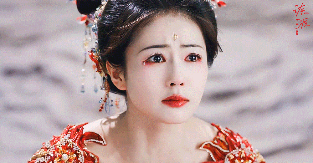 白鹿 《白月梵星》白烁（星月）/ 动图EP36-20 嫁衣 一些永失所爱💧💧