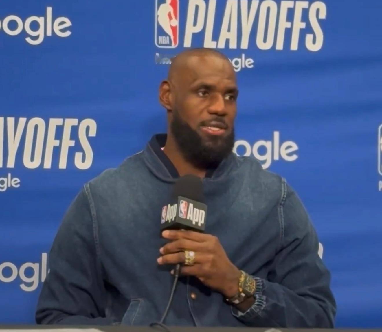 詹姆斯：“我需要在方方面面都做一点贡献。这就是这份工作的要求。作为一名篮球运动员