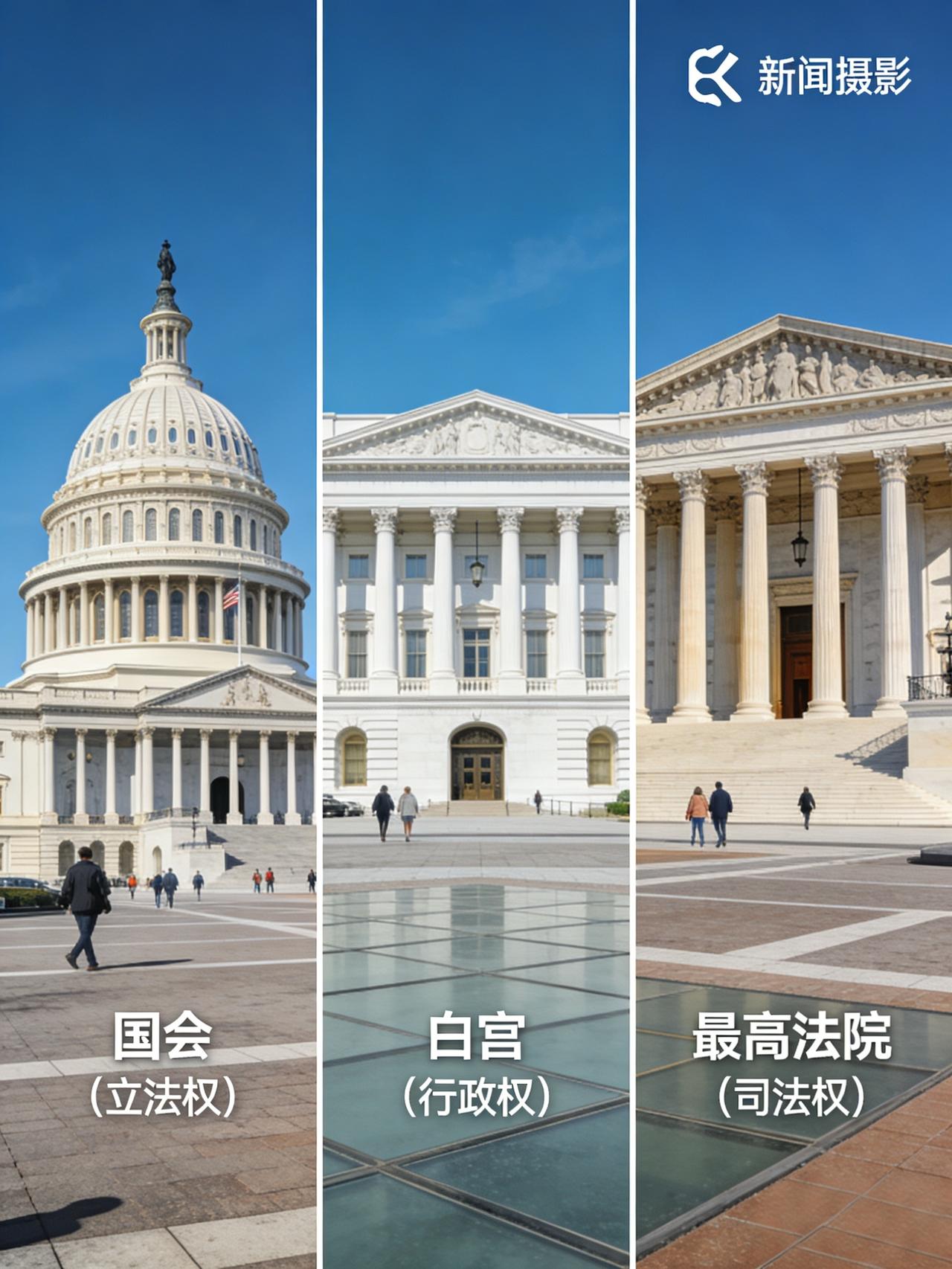 理性看待美国三权分立体制：制度的本质是服务人民

美国的三权分立体制，将立法、行