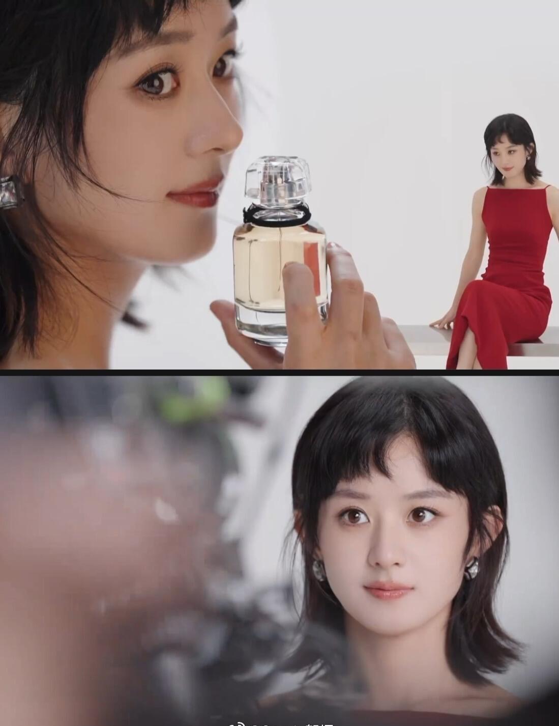 赵丽颖纪梵希全新彩妆大片释出！两套纪梵希造型反差感拉满
利落黑西装干练飒爽，复古