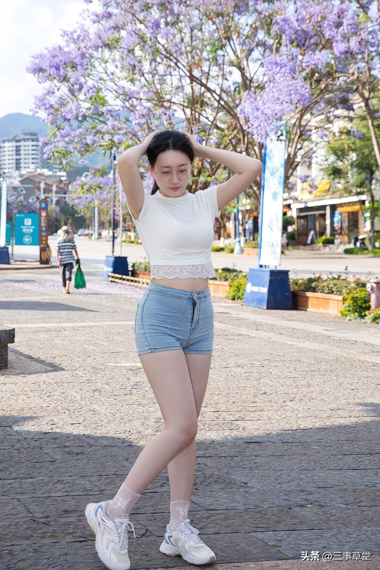 分享你所见的绝世佳人！今日的元气穿搭，清爽一夏！🌞