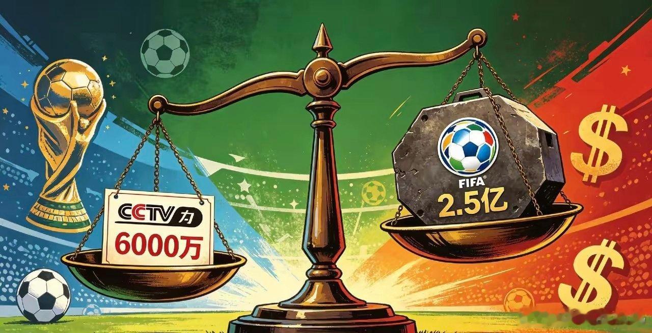 2026世界杯转播费总结！离世界杯还有一个月，中国被要2.5亿-3亿美元转播权，