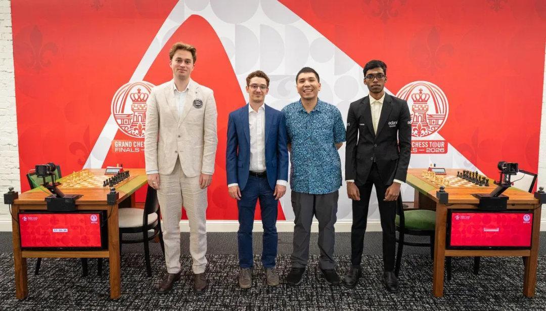 国际象棋贴文: 2026超巡赛总决赛：普拉格纳南达夺冠网页链接
