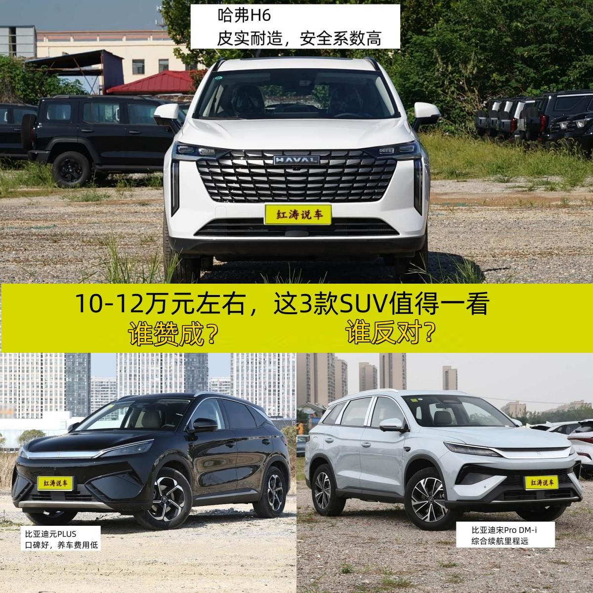 10-12万元左右的SUV非常多，我认为这3款值得一看，谁赞成？谁反对？
网友有