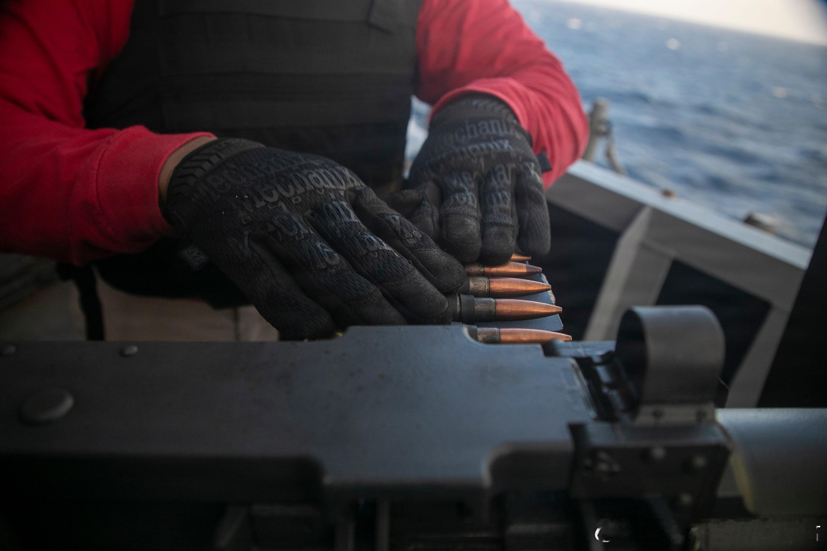 2026年3月16日，USS Tripoli (LHA 7)在第7舰队行动区 