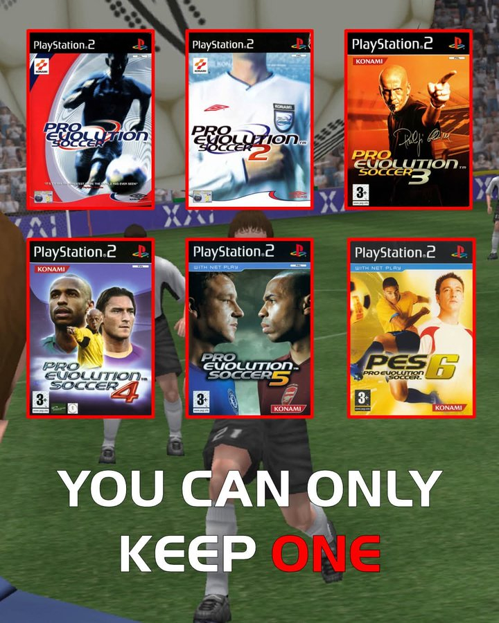 你玩的第一代实况足球是？ 