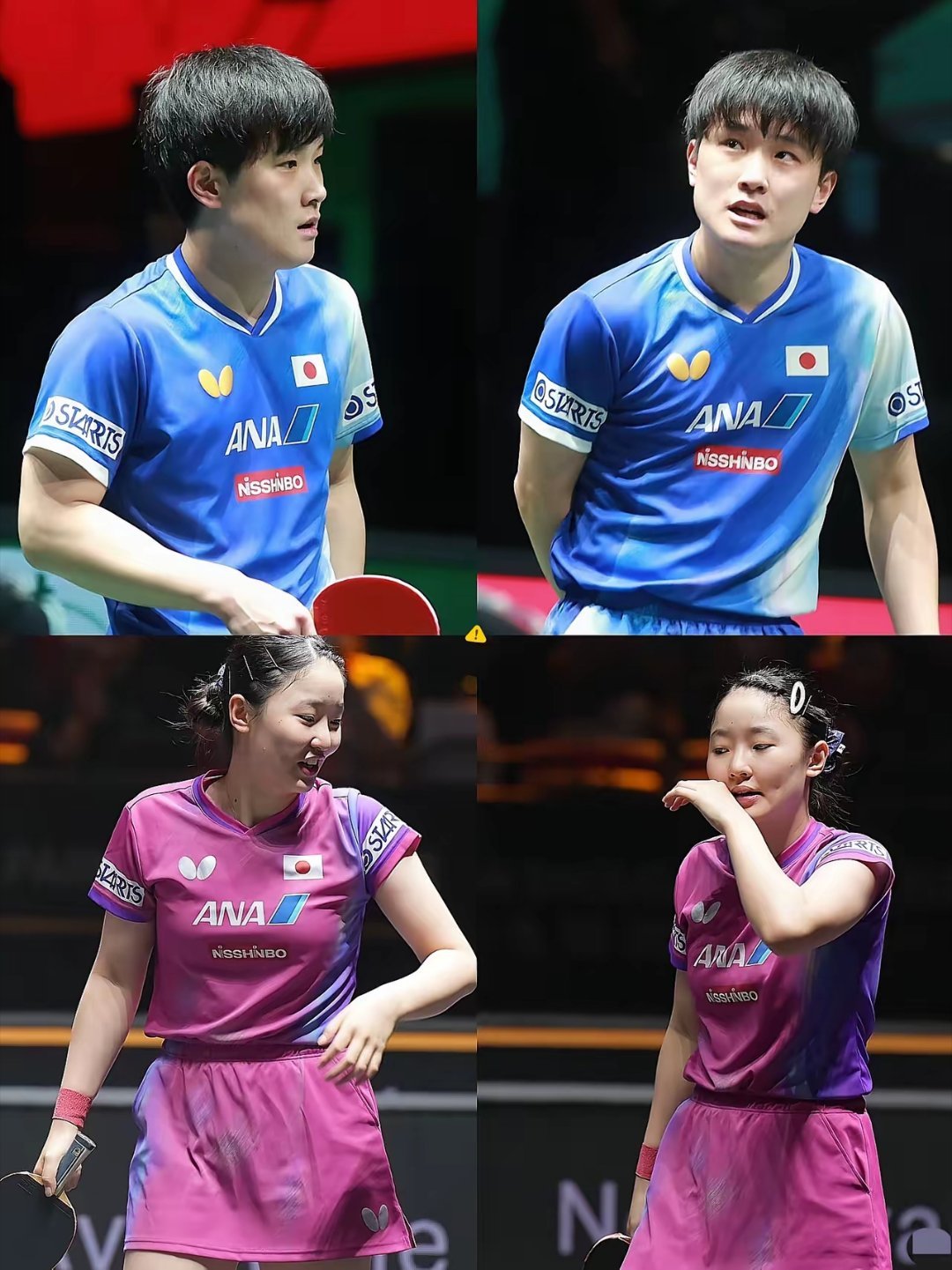 混团世界杯这现象也太真实了！只要张本兄妹一上场，现场观众直接变身对手“编外粉丝”