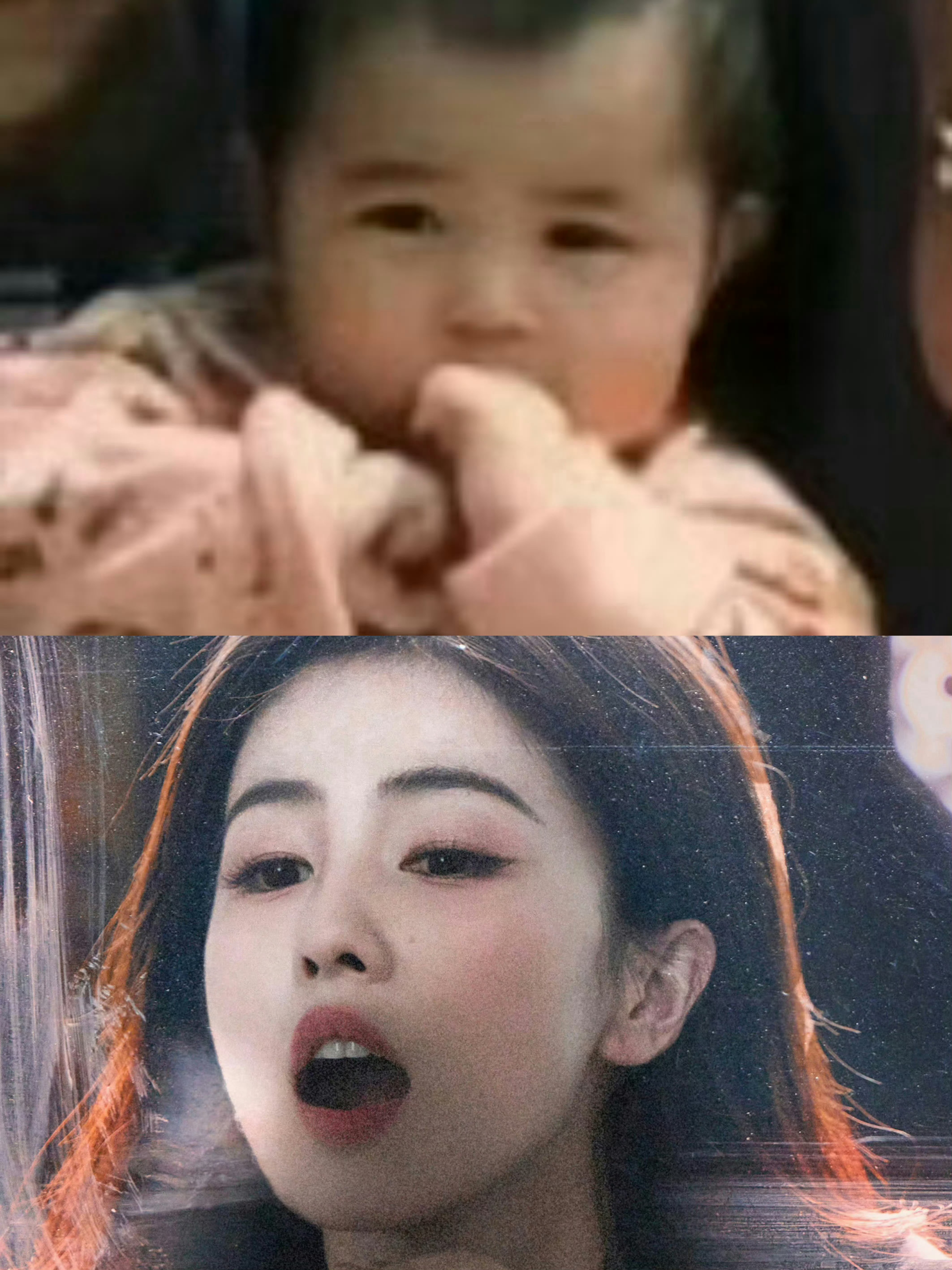 白鹿妈生脸的可爱👧 ​​​