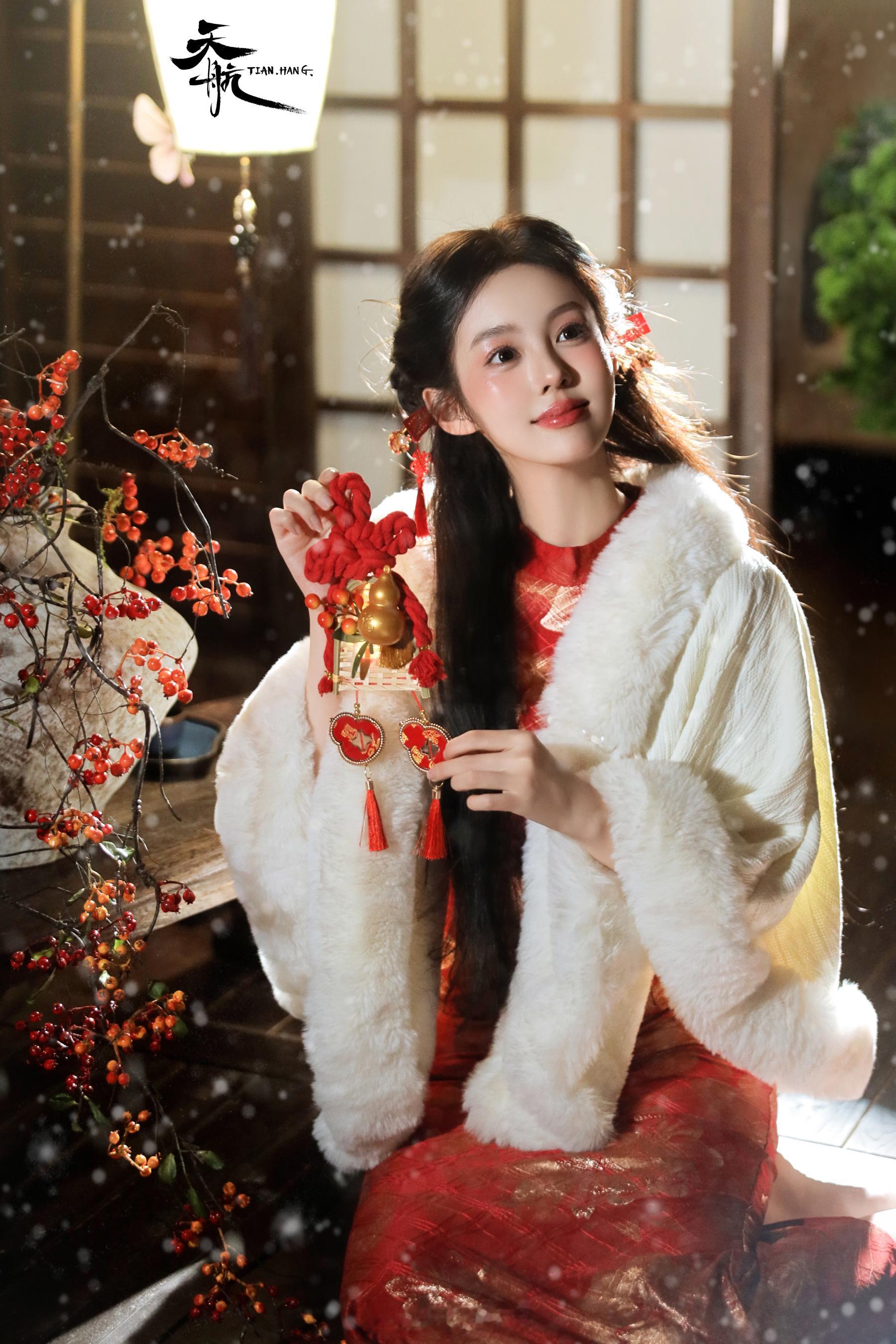 🧨以中式浪漫 收尾2025 开启新岁🧧天航工作室新中式少女心新年照国风新年快