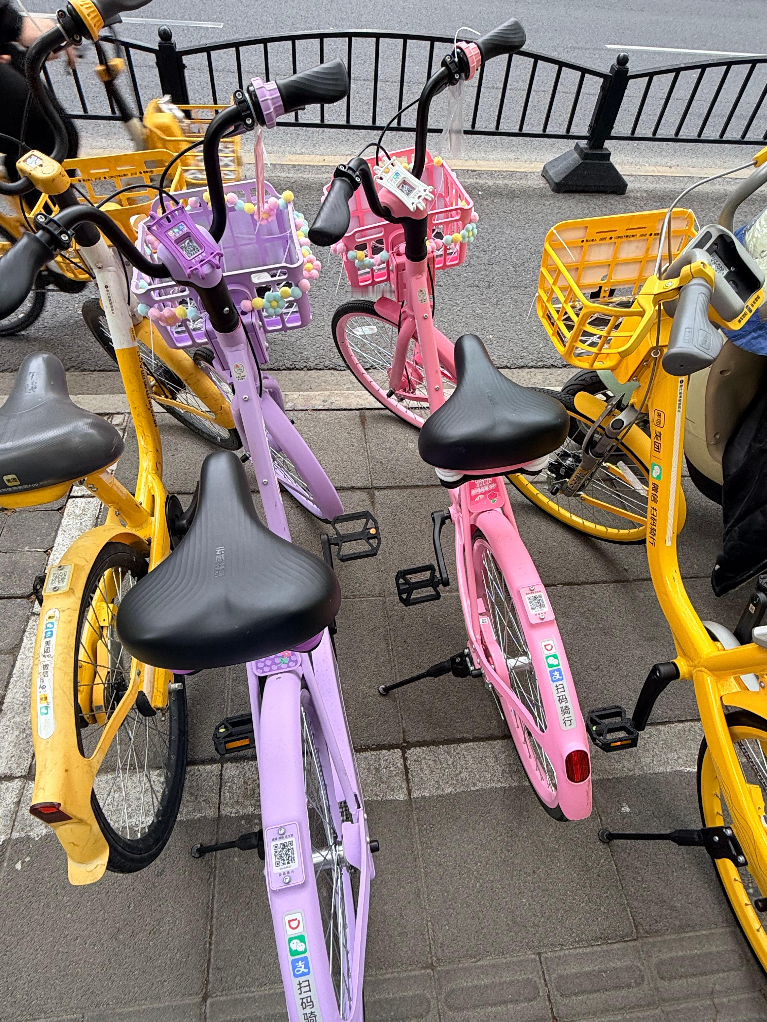 滴滴这个小紫小粉挺可爱的！ 