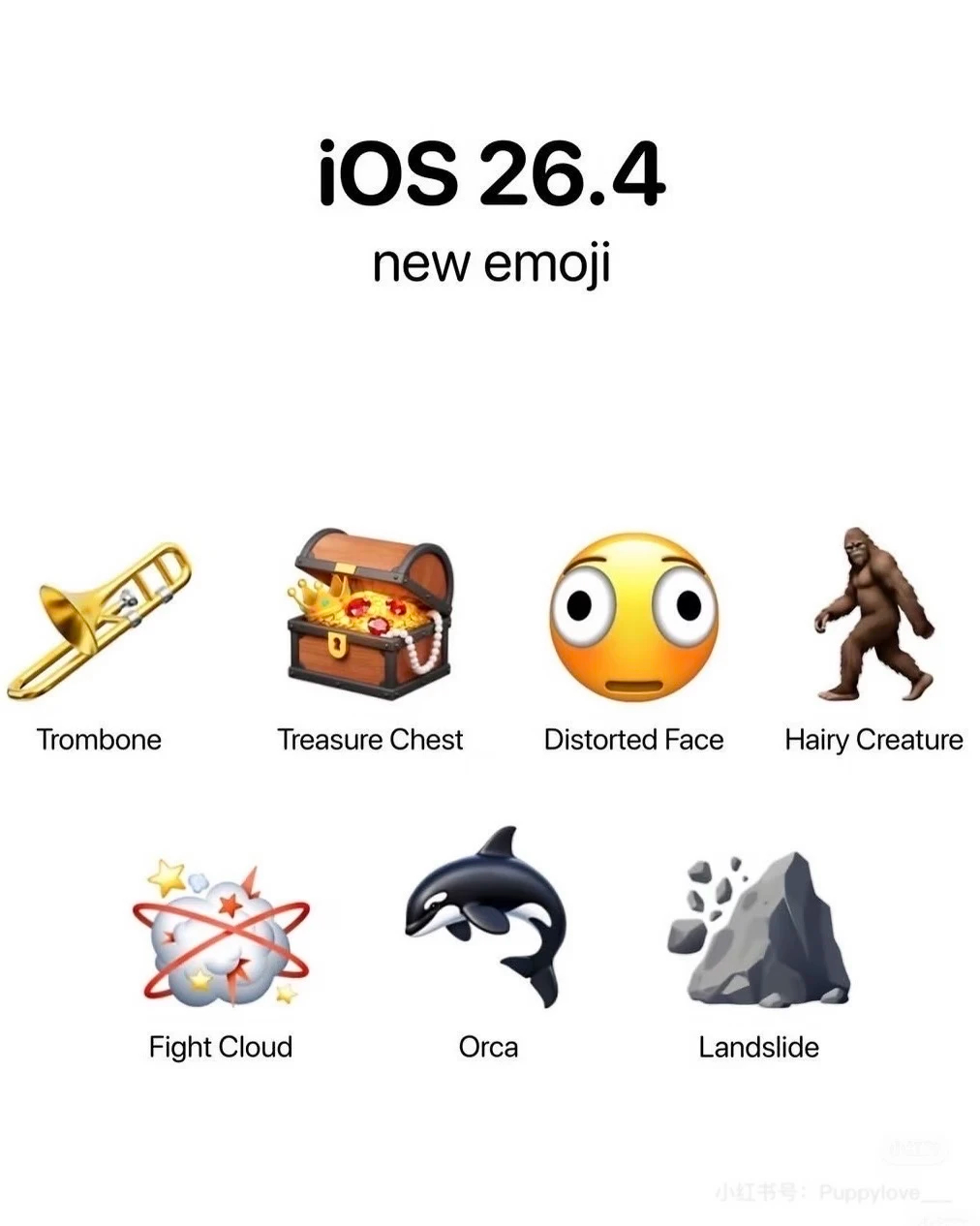 iOS 26.5 这个新出的“扭曲脸”表情，真的绝了！完全就是当代互联网人的“精