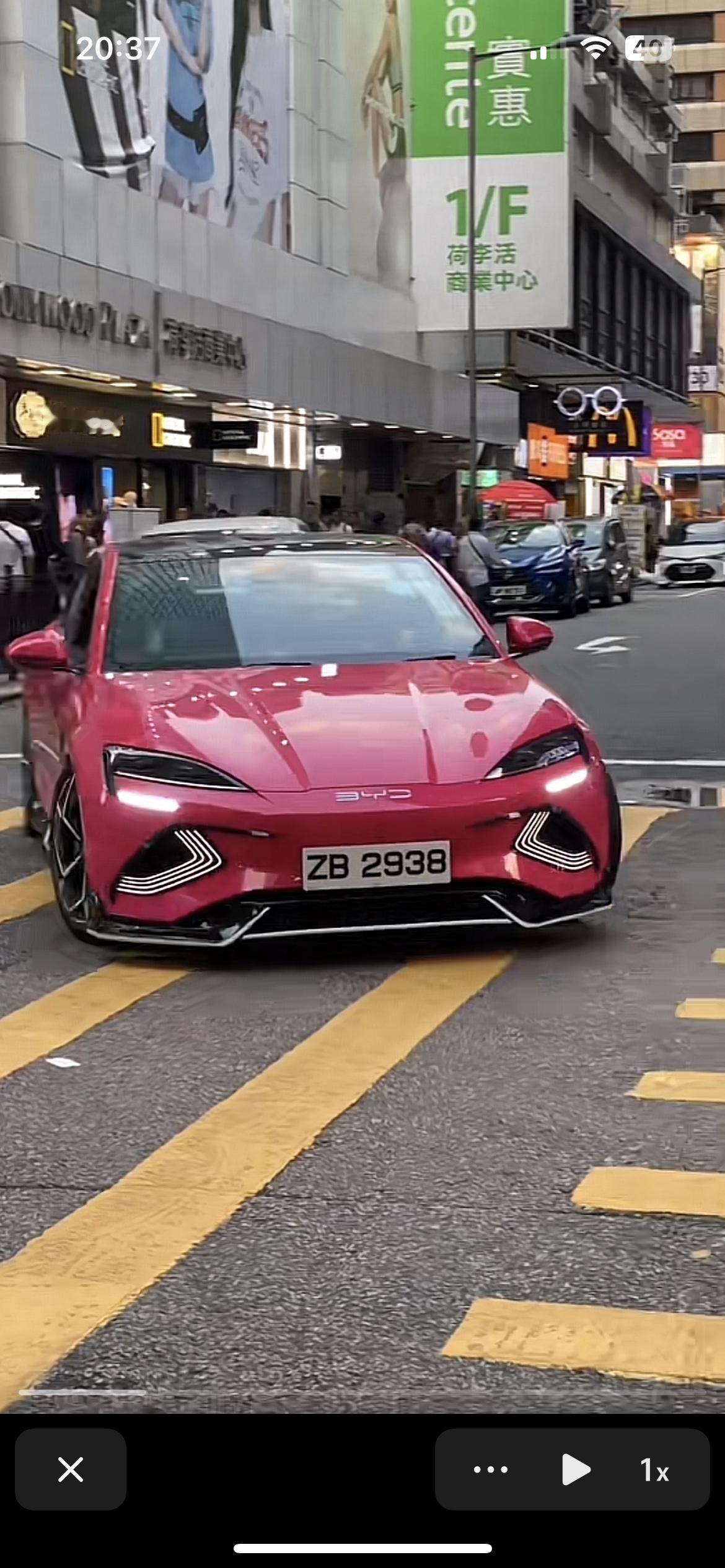 比亚迪海豹挂中国香港车牌和大陆绿牌，视觉上有什么不同？