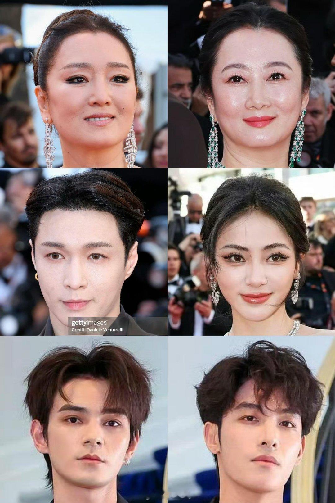 戛纳电影节开幕G社怼脸生图巩俐、赵涛、张艺兴、谢可寅、何昶希、何衍朝 