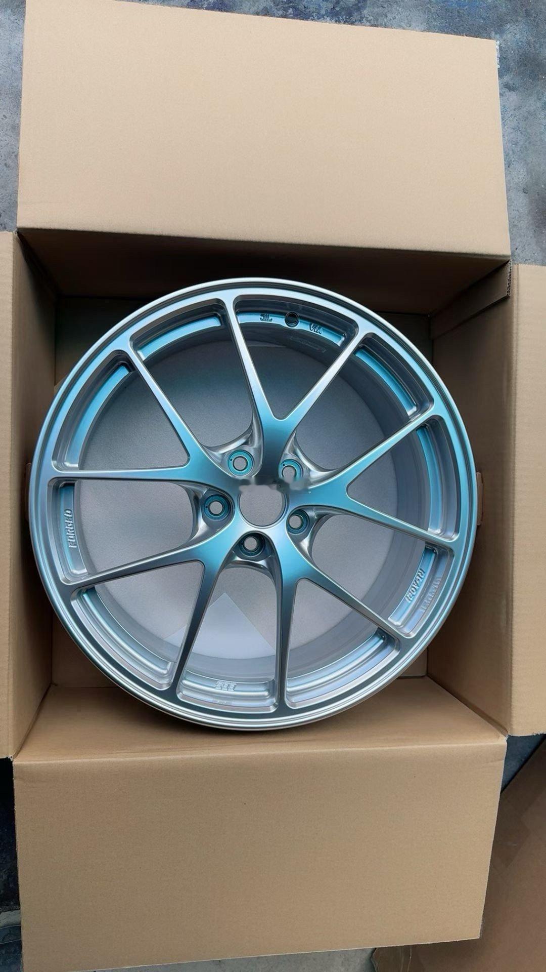 BBS RIA DB色18寸 7.5 48 5x100原厂升级数据86 BRZ 