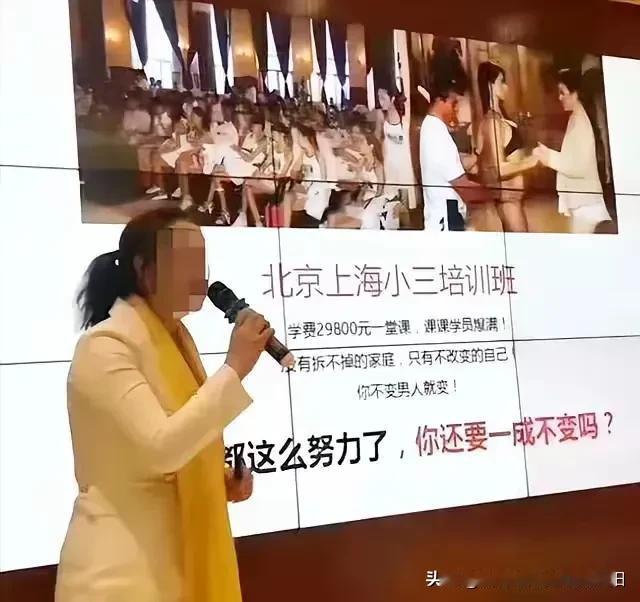 你见过最牛的培训班是啥班？
反正我见过最牛的培训班就是“小三培训班”[捂脸]
牛