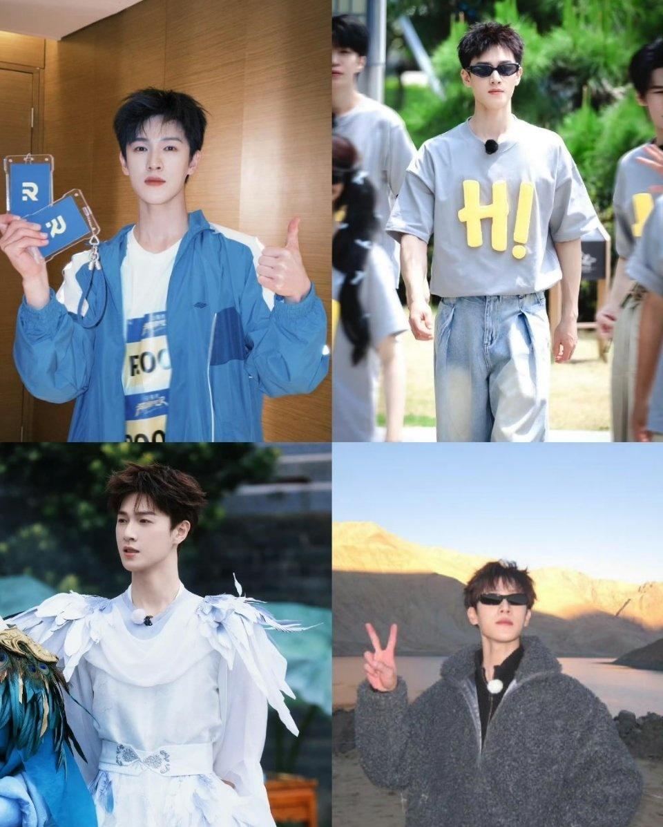 李昀锐在优酷跑了一年四季奔跑吧天路篇收官，小林我只是在优酷奔跑吧打卡了四季的穿搭