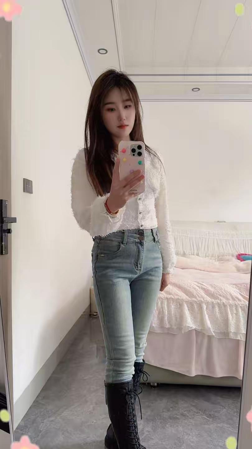 情感语录 牛仔裤穿搭