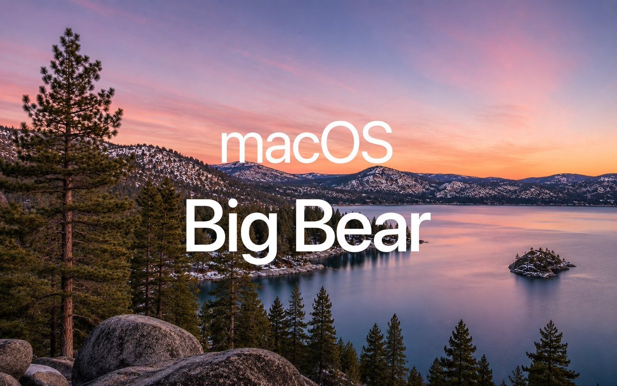 【macOS Emerald 或 macOS Big Bear】Apple 年度