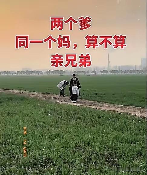 我觉得应该是亲兄弟