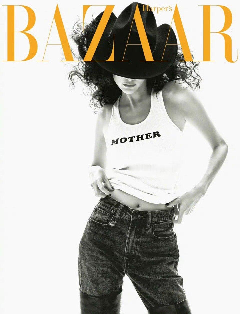 Harper‘s Bazaar China January 2026超模何穗回归